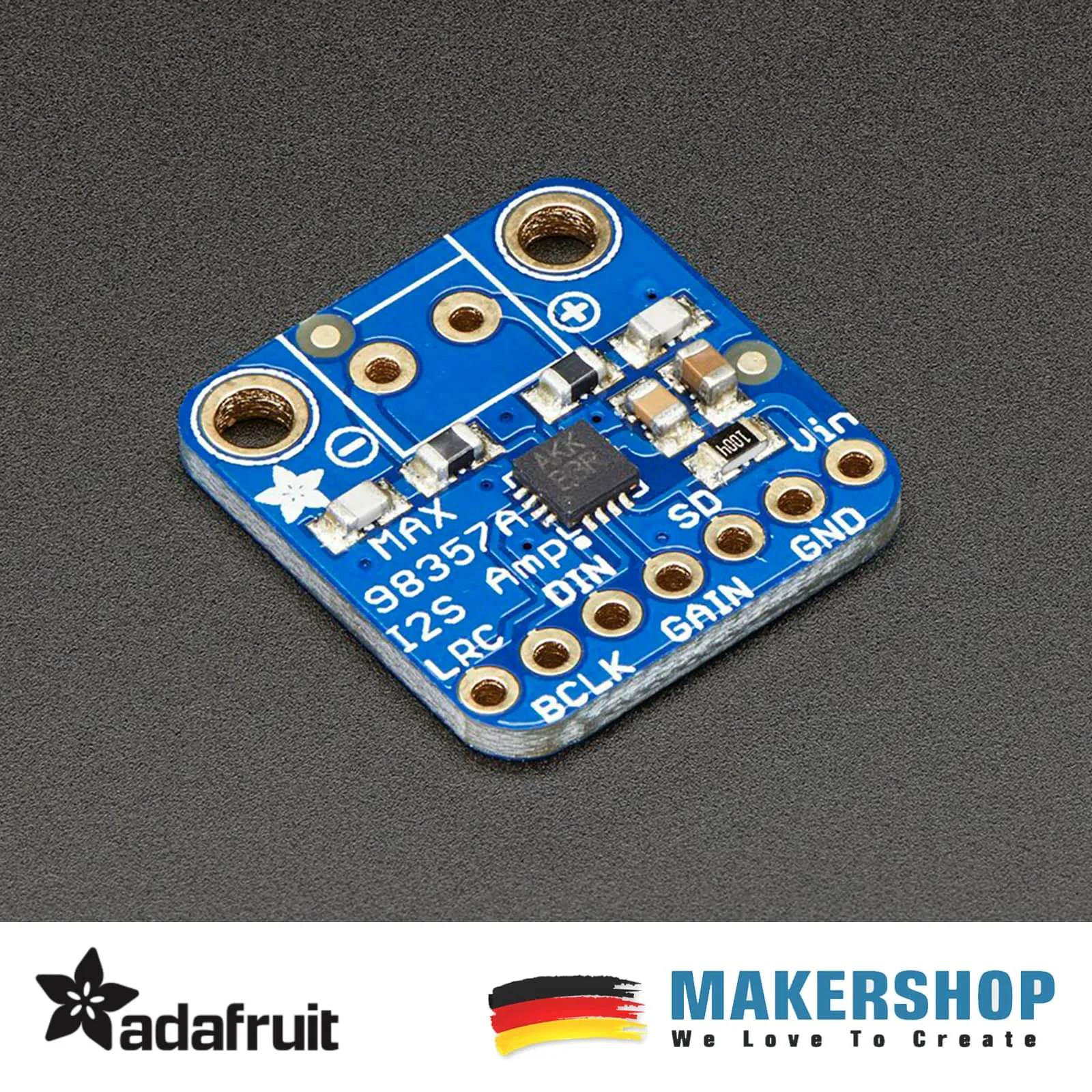 Adafruit I2S MAX98357A 3W Class D Amplifier Breakout Audio Verstärker Raspberry Pi 3006 – Bild 2