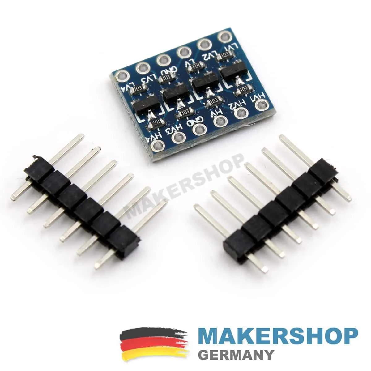 4 Kanal Pegelwandler I2C 5V-3.3V Level Shifter Konverter Arduino Raspberry Pi – Bild 5