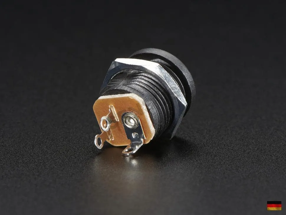 DC Einbaubuchse Stecker 2.1mm – Netzgerät Buchse für Gehäuse Box Panel Mount – Bild 5