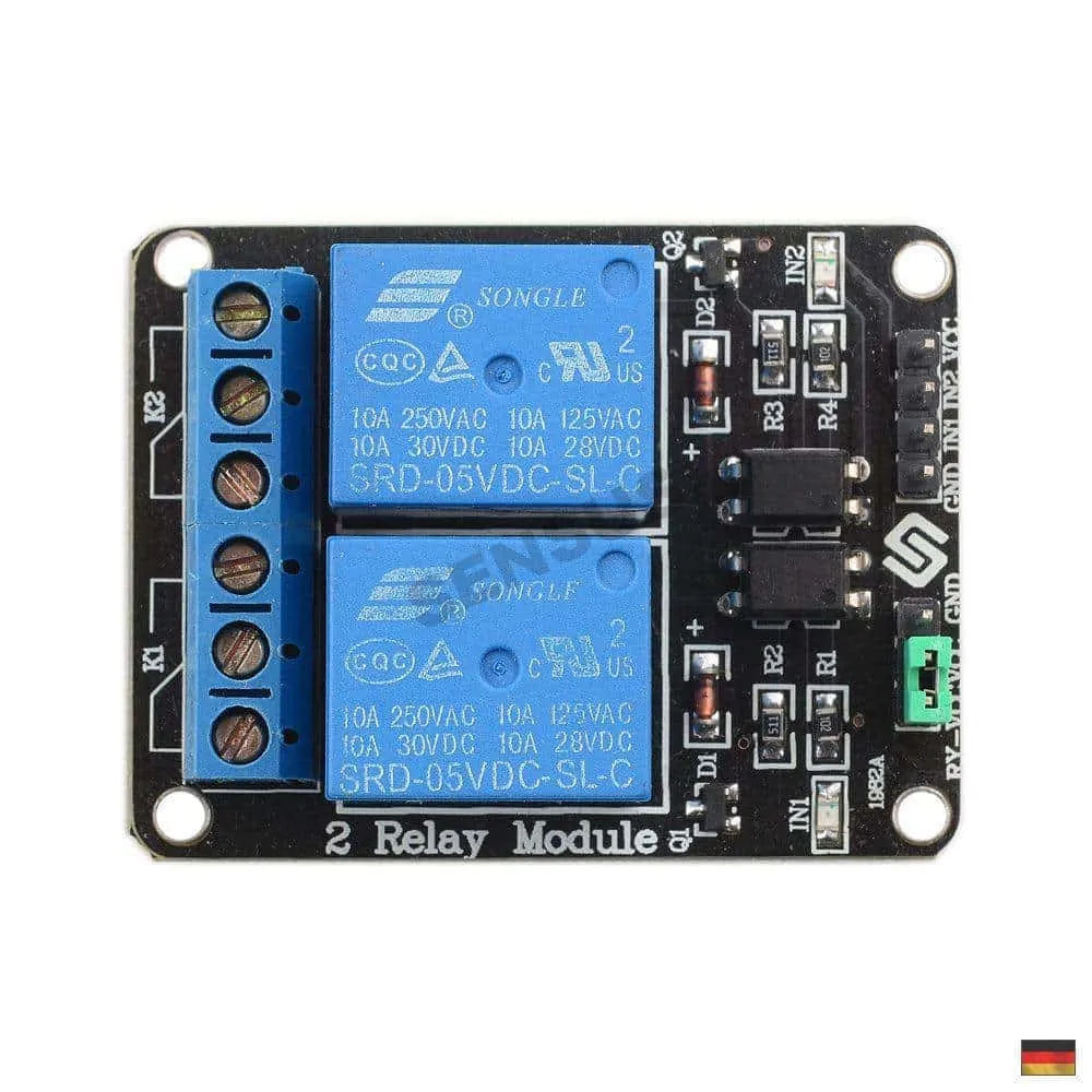 1 + 2 Kanal Relais | 5V Arduino Raspberry Pi Starter Set Kit Bundle – Bild 7