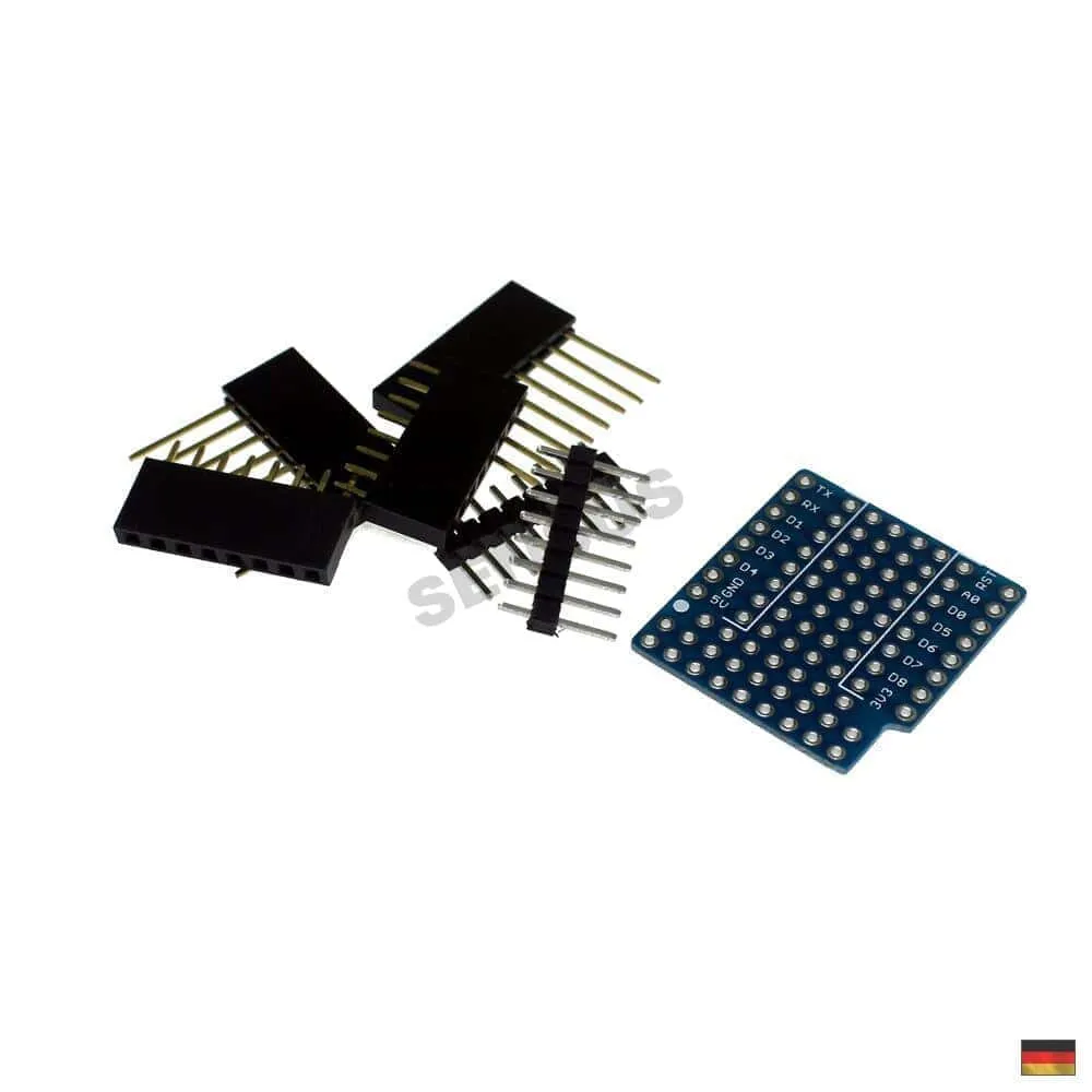 PCB Proto Board Prototype Base Shield Erweiterung für Wemos D1 Mini Breakout Karte – Bild 2