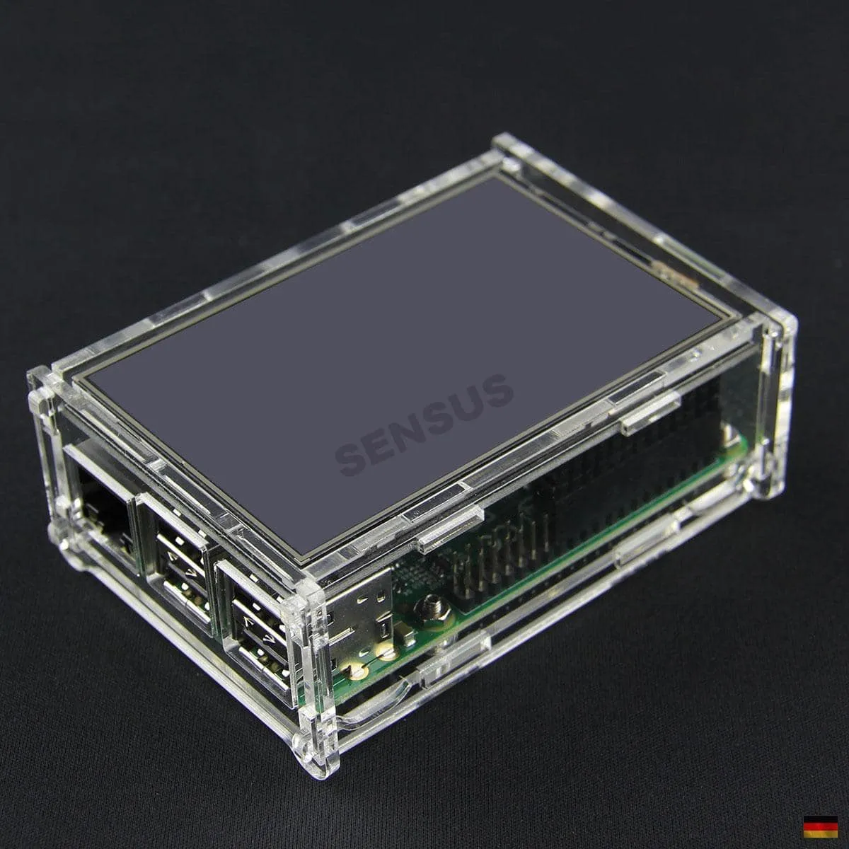 Raspberry Pi 2 3 XXL 3.5 Touch LCD TFT Display + Gehäuse + Stift | Screen Set Kit – Bild 2