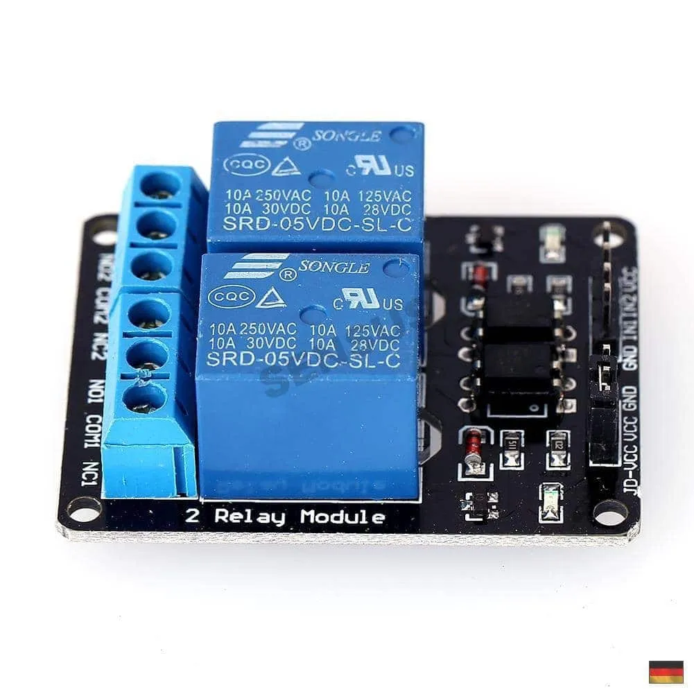 1 + 2 Kanal Relais | 5V Arduino Raspberry Pi Starter Set Kit Bundle – Bild 6