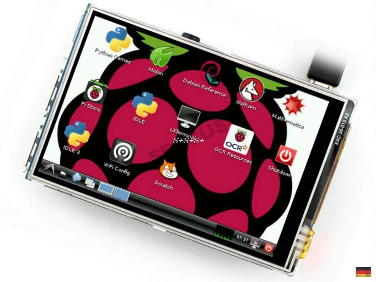 3.5 Zoll Touch Display TFT XPT2046 LCD SPI 480*320 Touchscreen Raspberry Pi 2 3 B+ – Bild 4