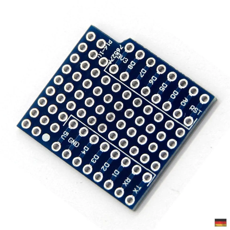 PCB Proto Board Prototype Base Shield Erweiterung für Wemos D1 Mini Breakout Karte – Bild 3