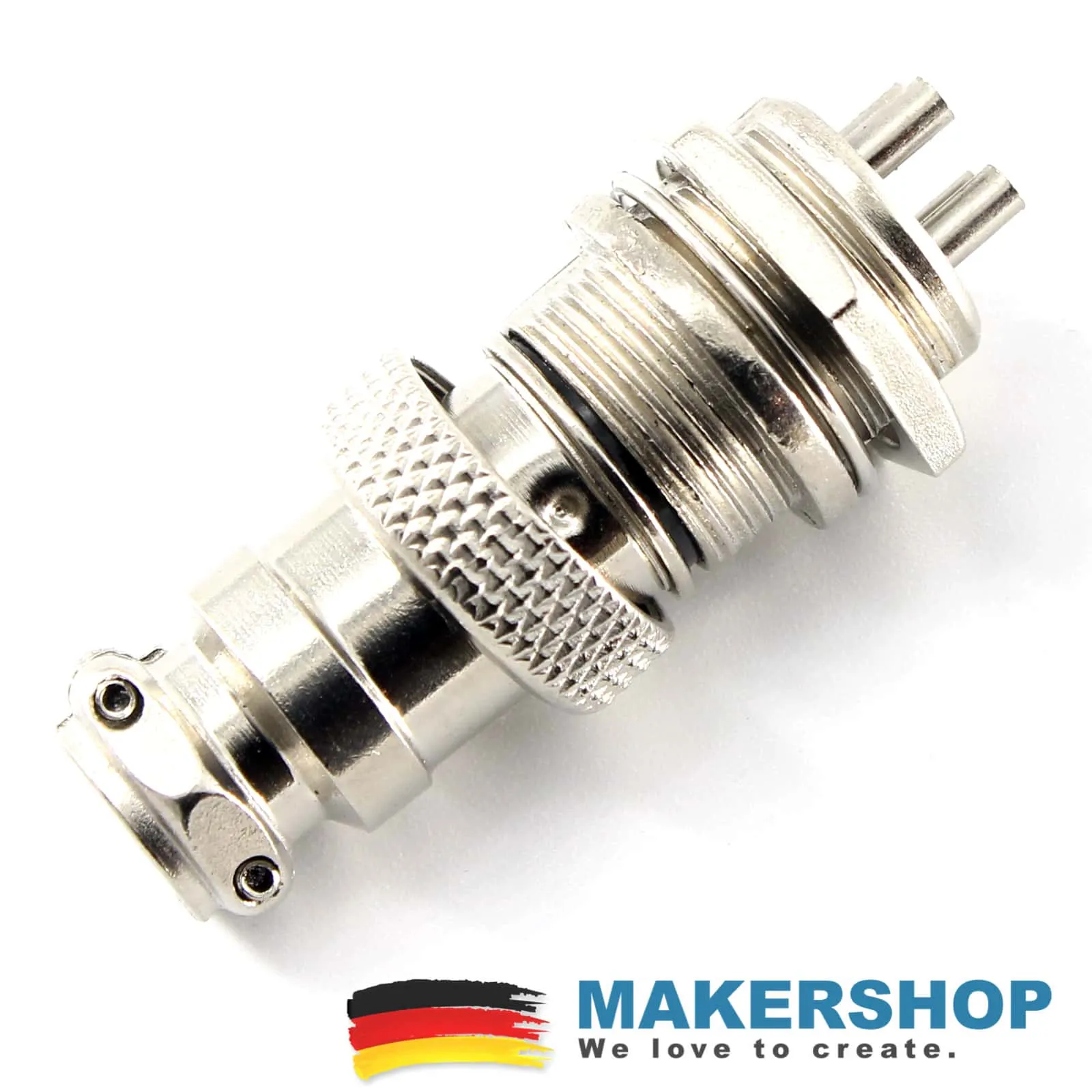 GX16 4-Pin 16mm Stecker Buchse Steckverbinder Anschlusstecker Female Male Sensor – Bild 3