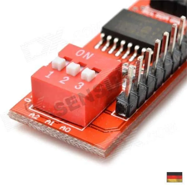 PCF8574T 8-Bit I/O I2C Erweiterung Bus Expander Modul Arduino Raspberry PCF8574 – Bild 2