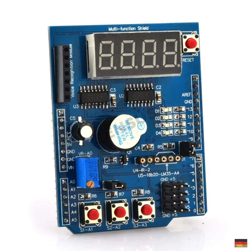 Multifunction Multifunktions für Arduino Uno Erweiterung Shield Mega2560 Karte – Bild 2