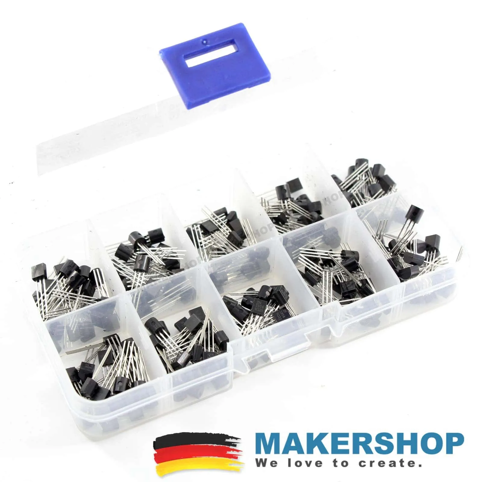 200x 10 Werte Leistungstransistor Transistoren Sortiment Kit BC327 BC337 PNP NPN – Bild 2