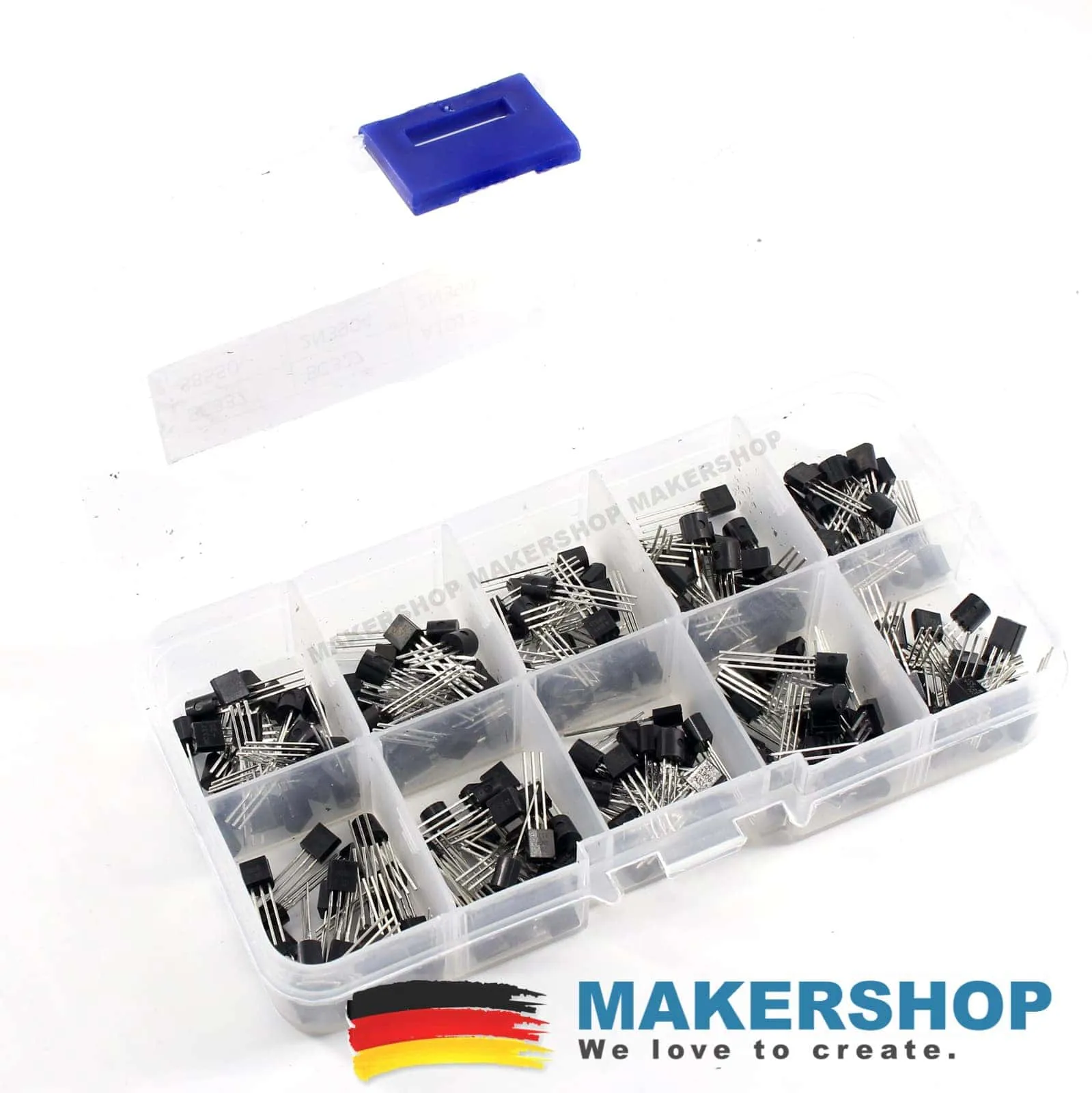 200x 10 Werte Leistungstransistor Transistoren Sortiment Kit BC327 BC337 PNP NPN – Bild 4