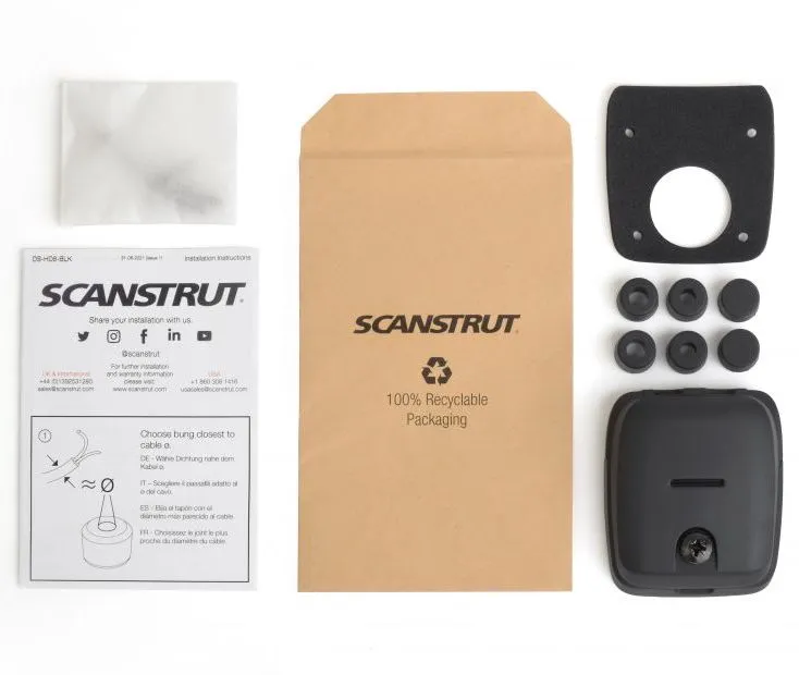 Scanstrut DS-HD6 horizontale IP68 Kabel-Durchführung – Bild 2