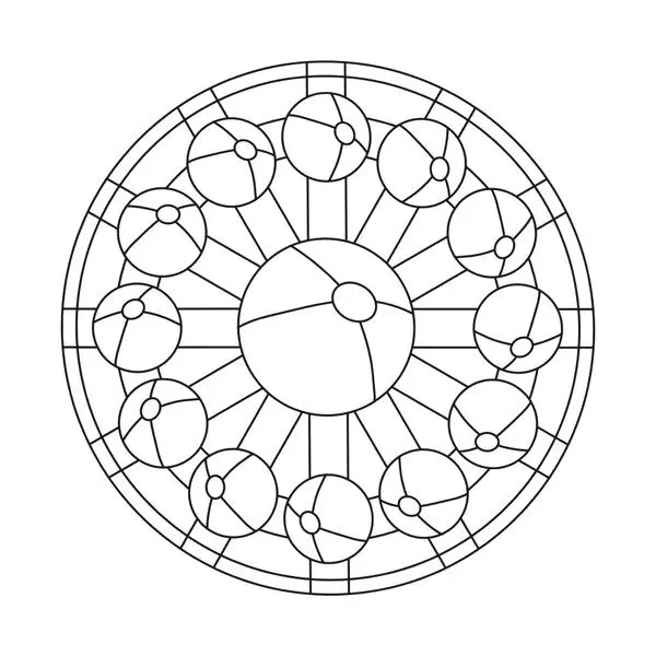 Mandalas (blau) – Bild 3