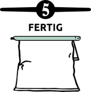 TÜTENHÜTER (Verschlussclips) – 6er-Set korallrot – Bild 8