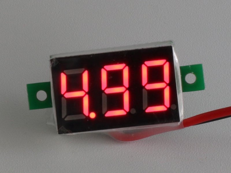 Volt Spion RX Digital 3..30V (BEC Stecker) – Bild 2