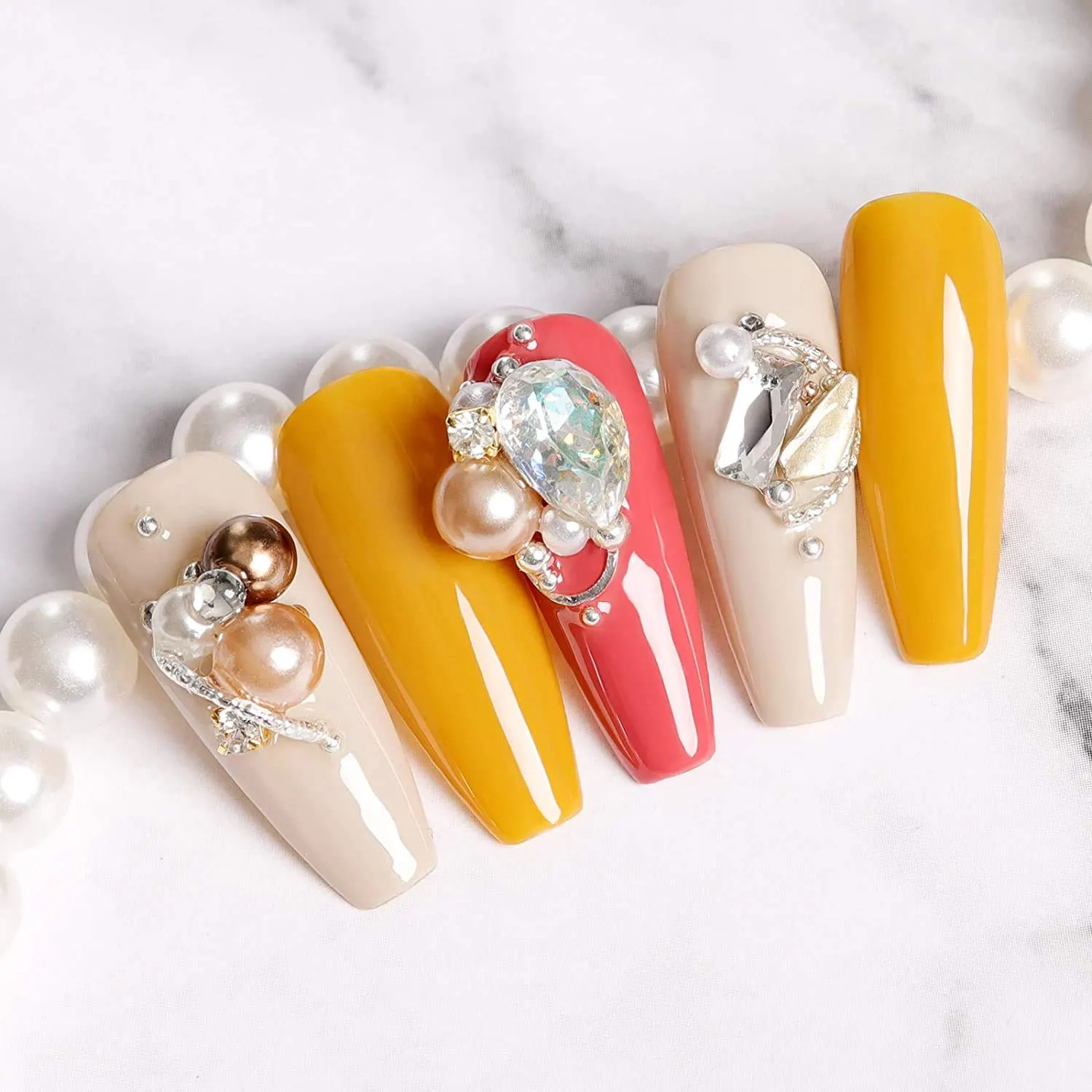 TOMICCA LED Nagellampe Starterset, 6ml 18 Farben UV Nagellack – Bild 3