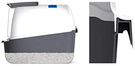 Catit 50702 Katzentoilette mit Abdeckung, 43 x 57 x 50cm – Bild 4