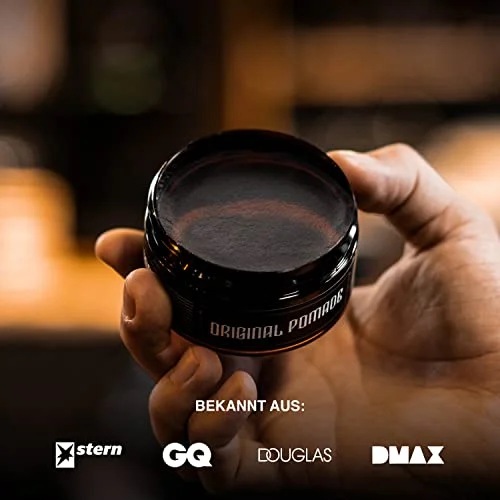 Charlemagne Original Pomade Wasserbasiert – Starker Halt, Edler Duft & Glanz – 100ML Haarpomade für Männer – Bild 2