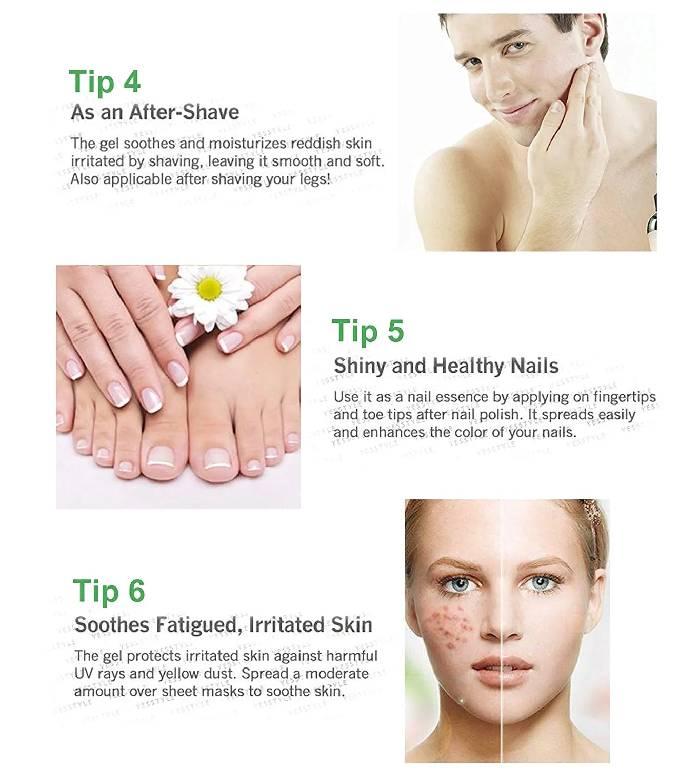 Aloe Vera Gel – 100% Bio für Gesicht, Haare und Körper – Bild 8