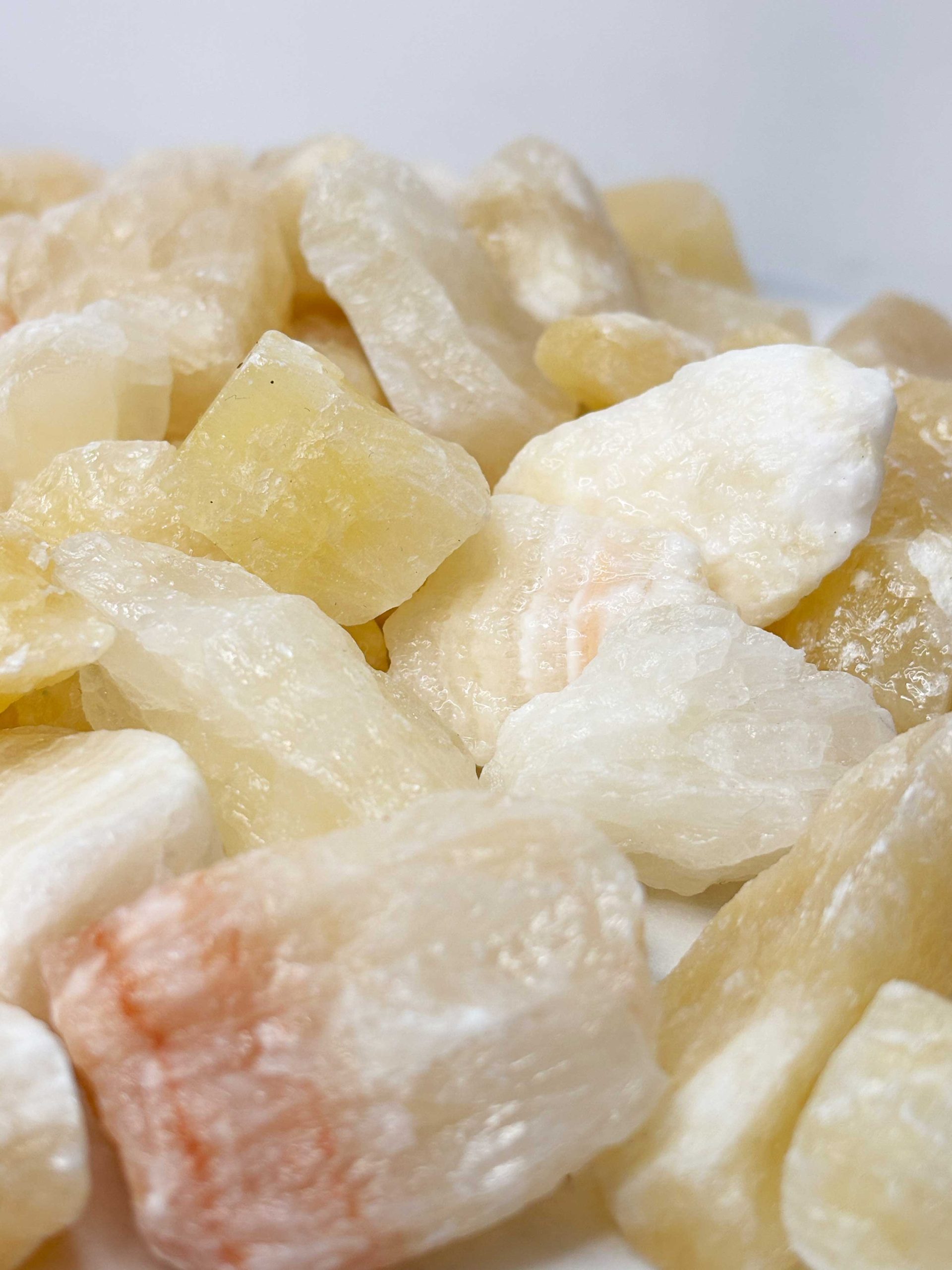 Dekorsteine Gelber Calcit 1kg – Bild 2