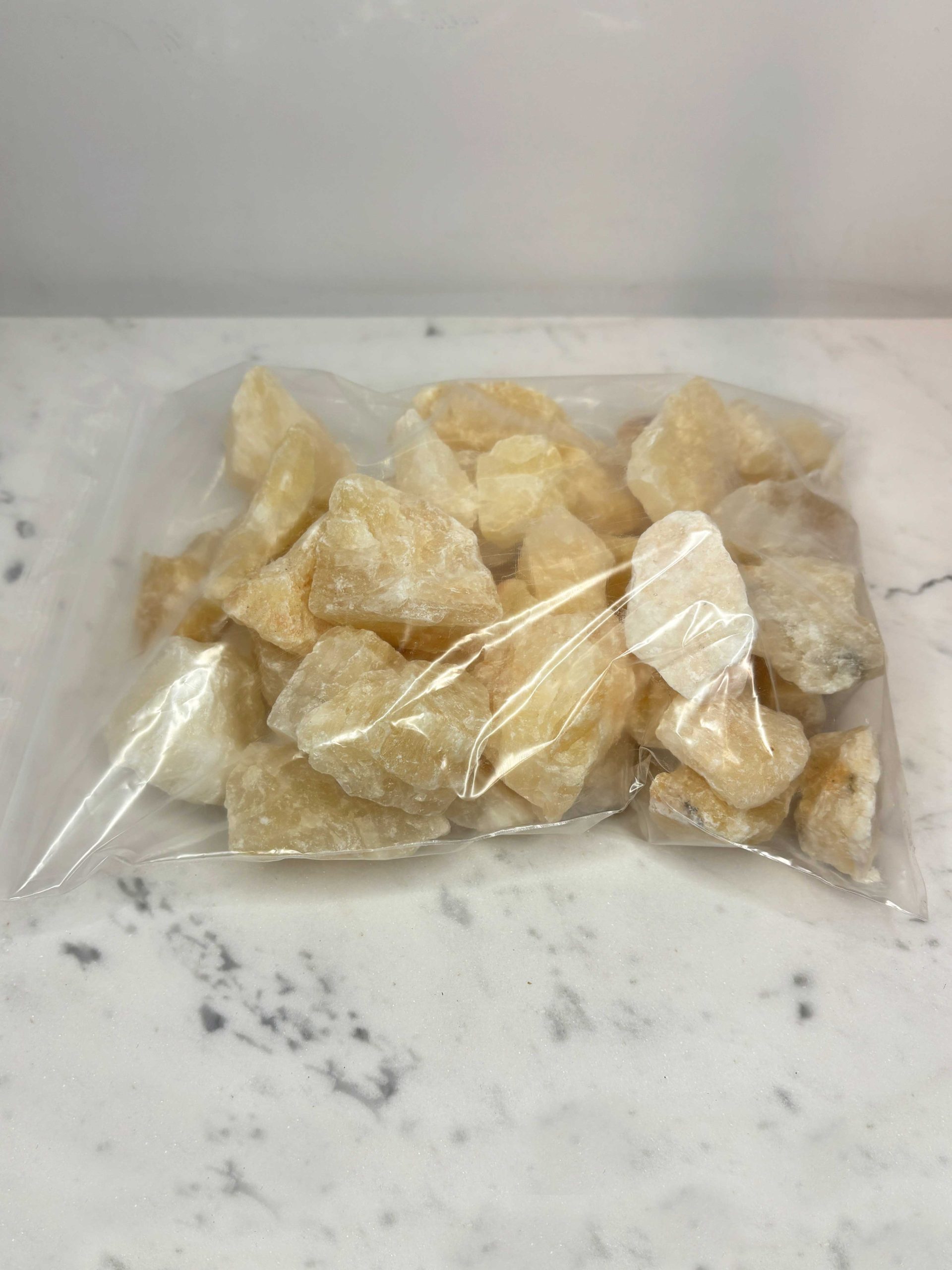 Dekorsteine Gelber Calcit 1kg – Bild 3