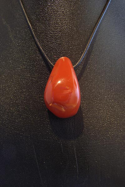 Anhänger roter Jaspis 3cm