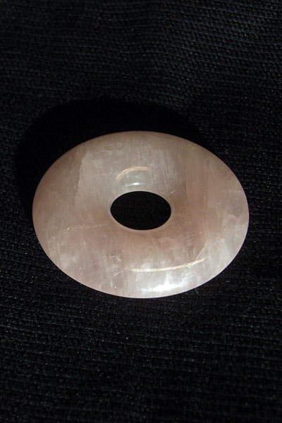 Donut Rosenquarz 30mm