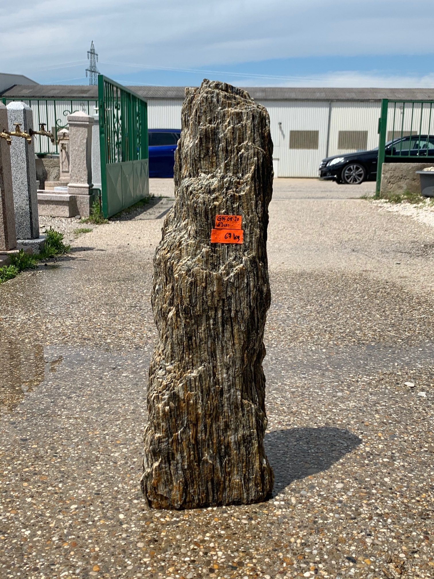 Zebra-Gneis GN-05-20, 83cm