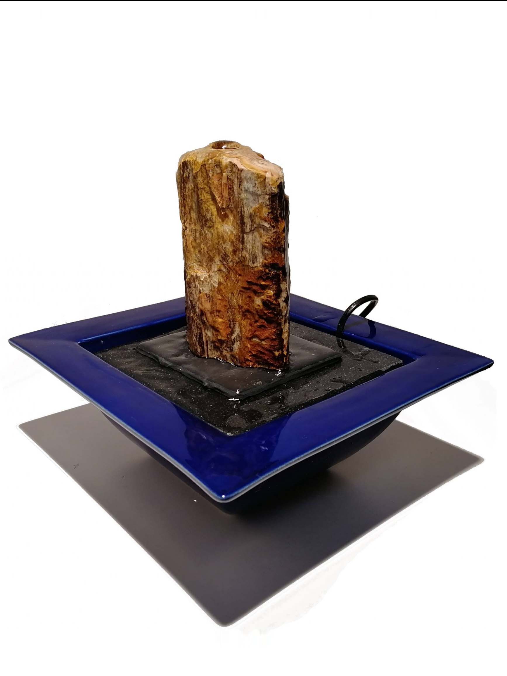 Brunnen Versteinertes Holz Small 25cm – Bild 3