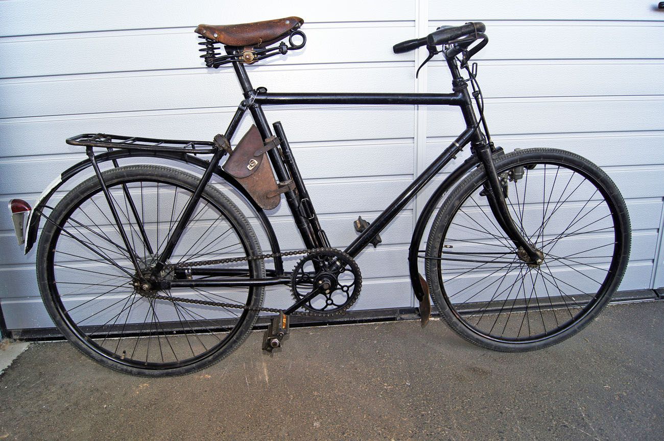 Original Schweizer Militärfahrrad 1950/55916 gebr. Ordonnanzrad ABHOLUNG – Bild 3