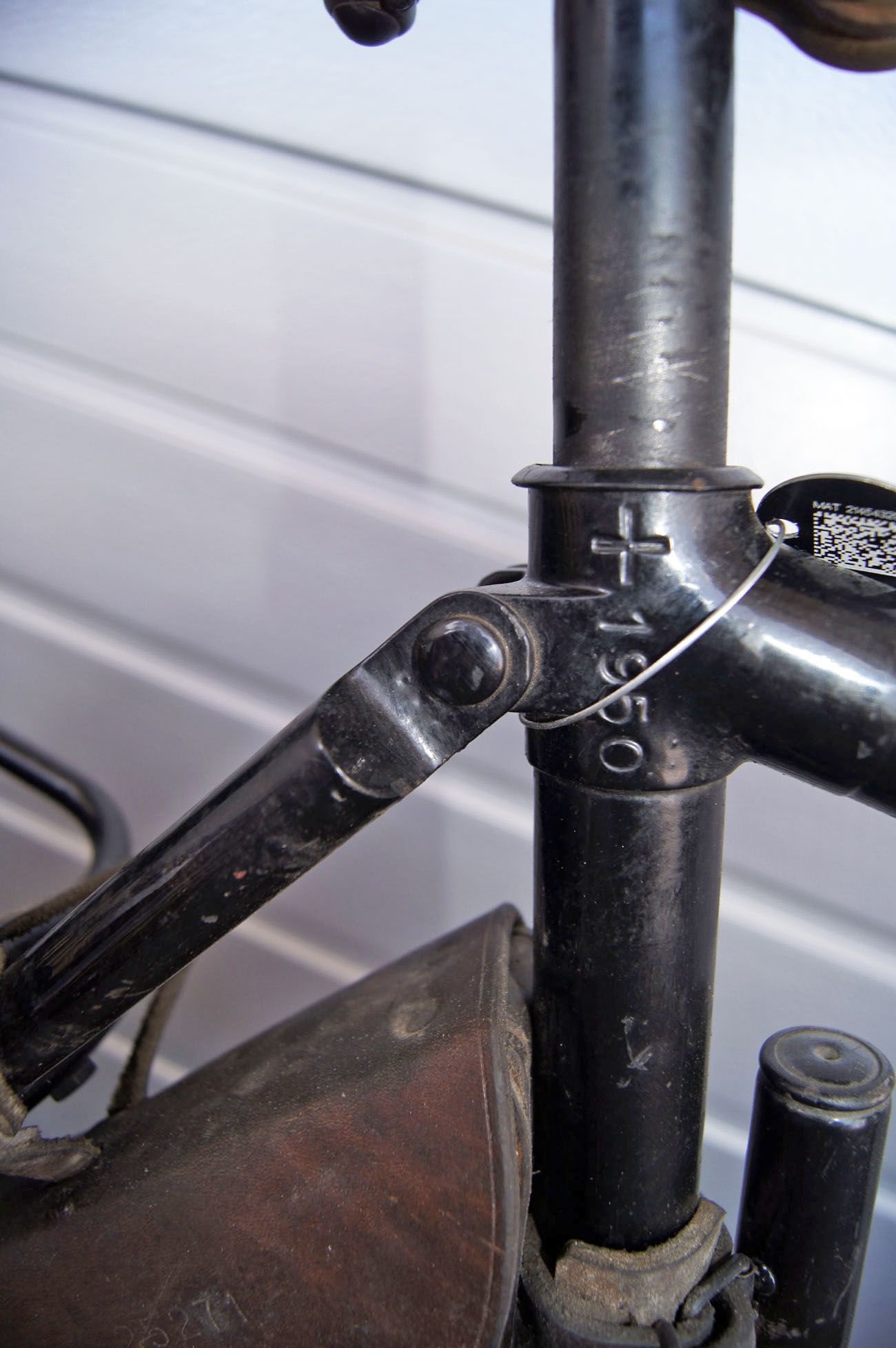 Original Schweizer Militärfahrrad 1950/55916 gebr. Ordonnanzrad ABHOLUNG – Bild 5